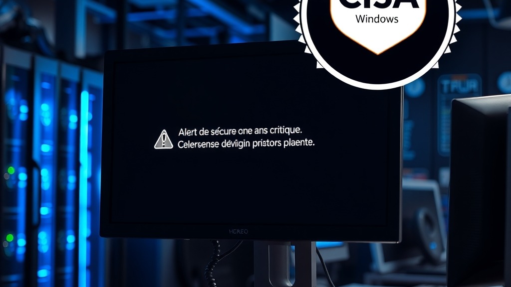 Alerte CISA sur une faille critique Windows IKE Extension exploitée activement