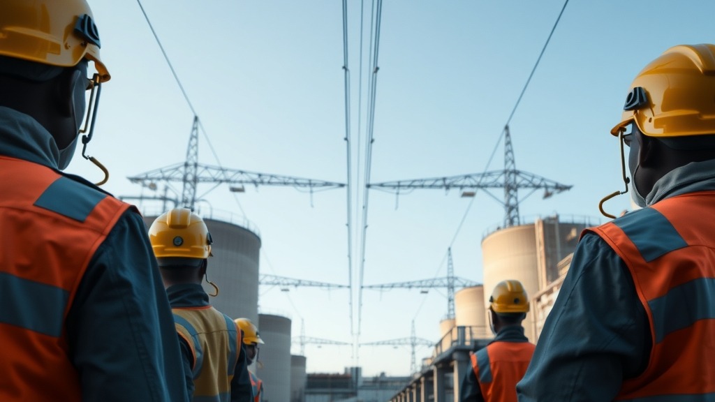 Centrale nucléaire de Koeberg en Afrique du Sud, symbole de la feuille de route nucléaire africaine
