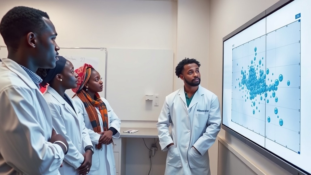 Chercheurs africains collaborant sur la quantique