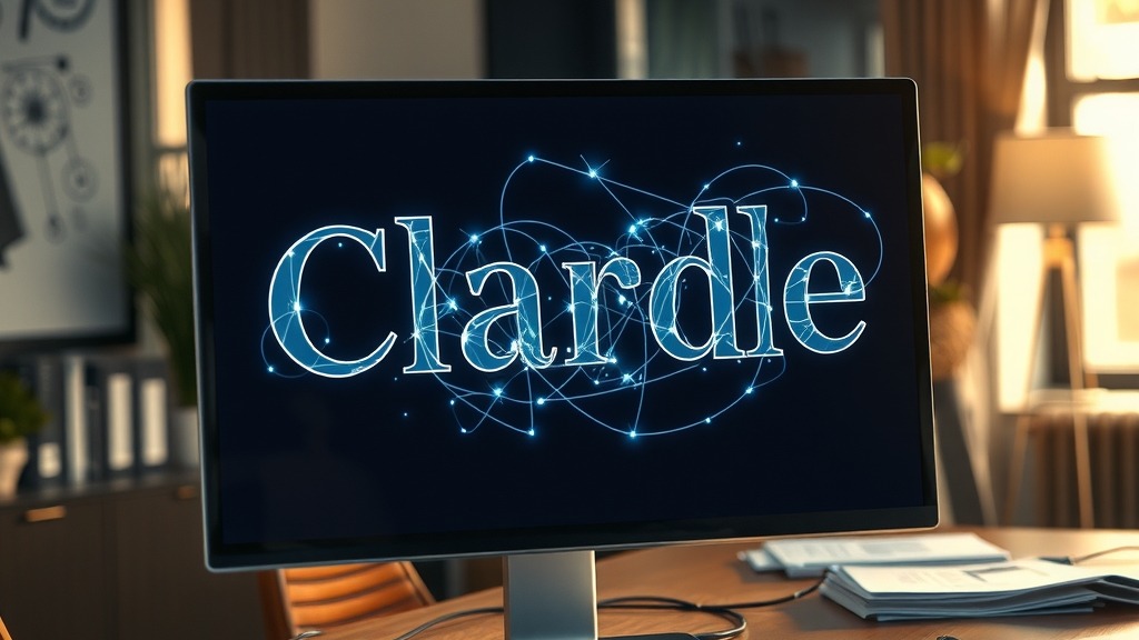 Écran d'ordinateur montrant un texte généré par l'IA Claude avec un filigrane invisible