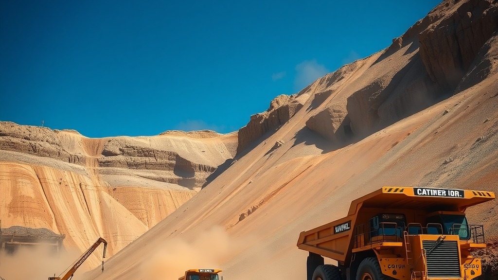 Mine d’or de Diamba Sud au Sénégal en activité