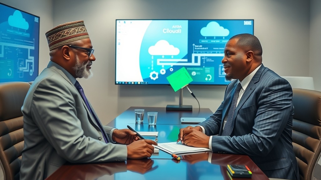 Réunion entre la NITDA et Infracorp pour le cloud souverain nigérian