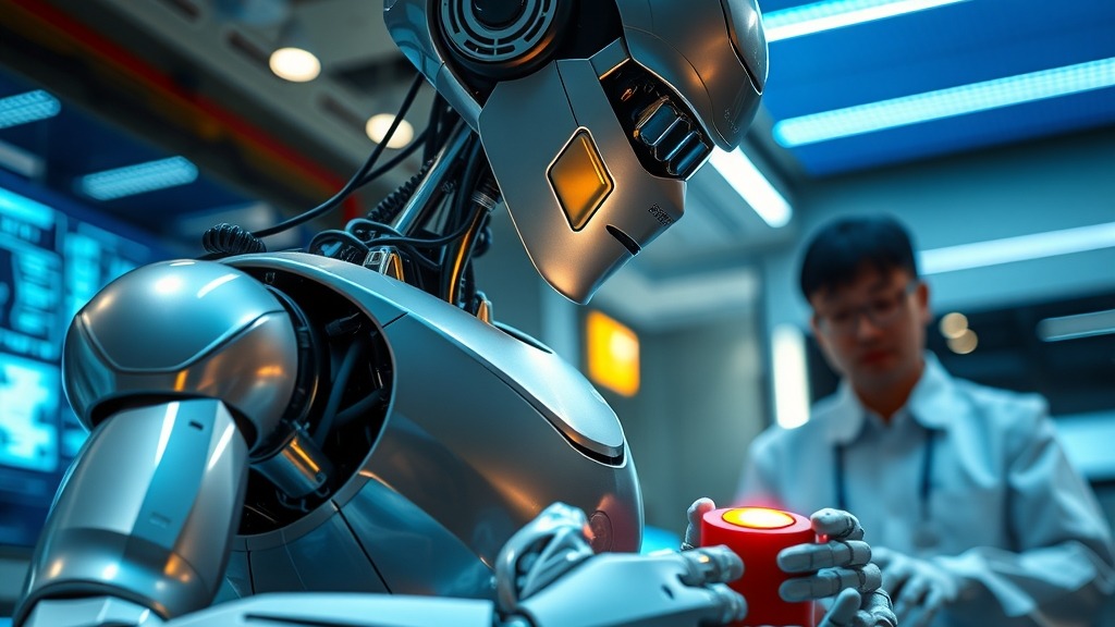 Robot humanoïde Iron de XPeng en laboratoire à Shanghai