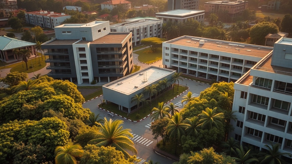 Campus de l’Université de Ghana à Legon