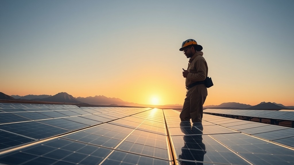 Centrale solaire au Burkina Faso, illustration des énergies renouvelables locales