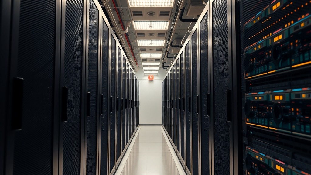 Data center moderne en Afrique de l'Ouest avec systèmes de refroidissement innovants