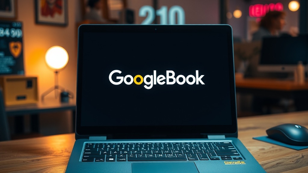 GoogleBook avec GoogleBook OS, design moderne et épuré