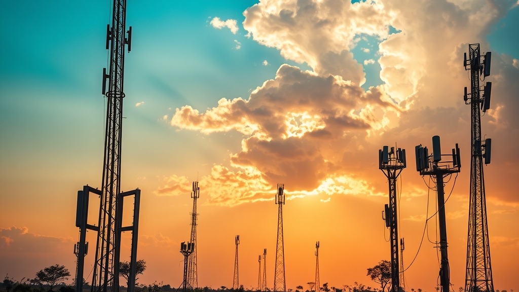 Infrastructure télécoms rurale en Afrique
