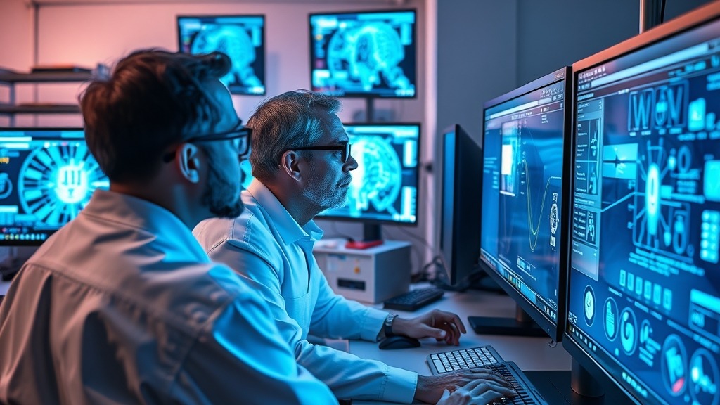 Laboratoire de recherche en télécommunications analysant des réseaux VLC et des algorithmes de deep learning
