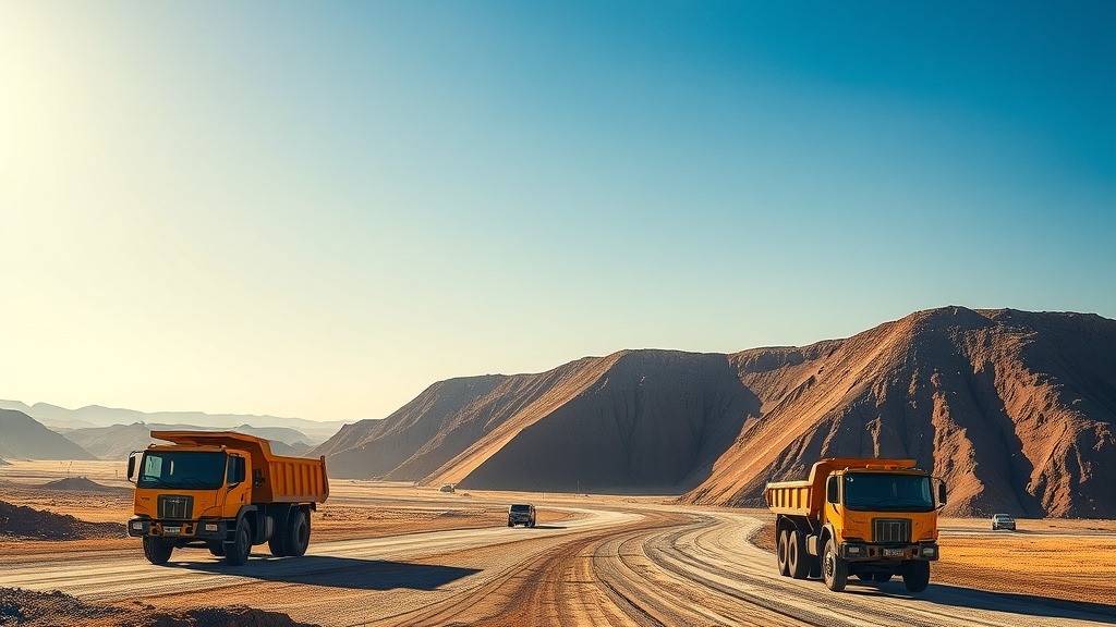 Mine d'uranium de Langer Heinrich en Namibie