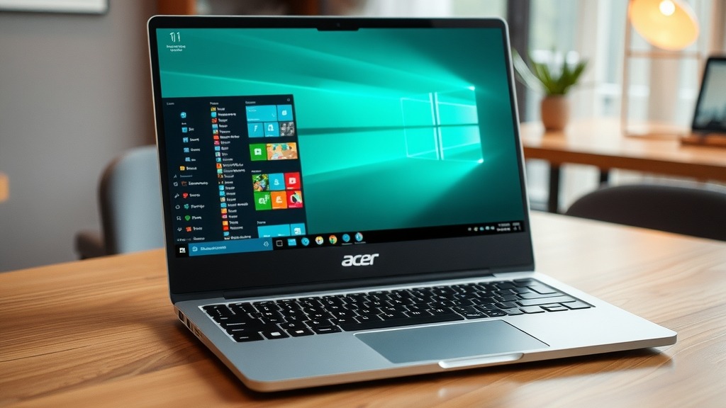 Notebook Acer 14 pouces ultra-léger de 800 grammes
