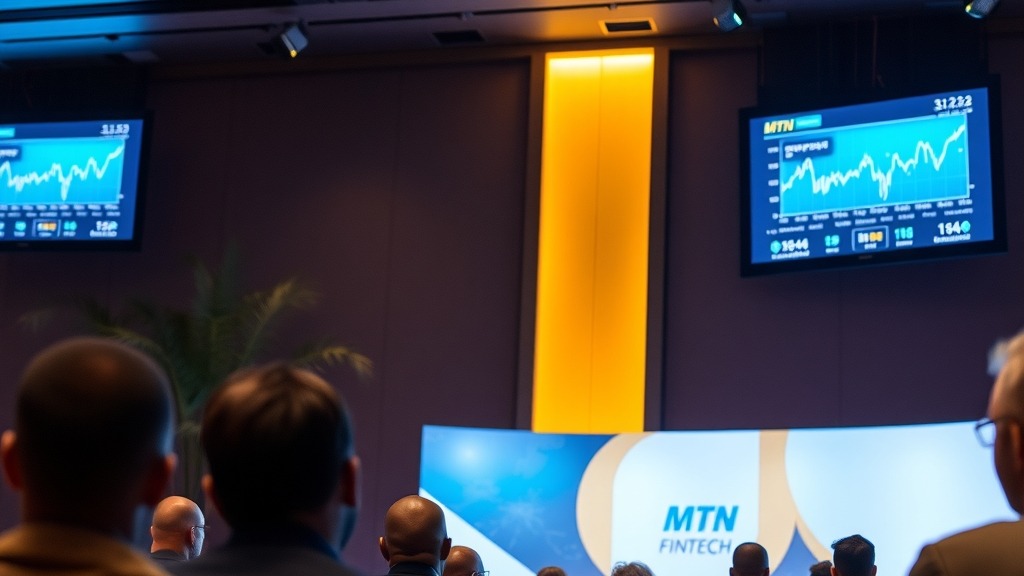 Salle de conférence du MTN Group Fintech Annual Summit à Johannesburg