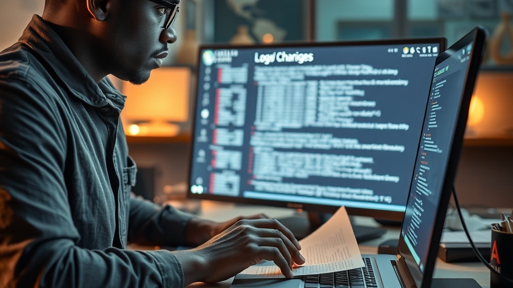 Administrateur système analysant des logs de sécurité