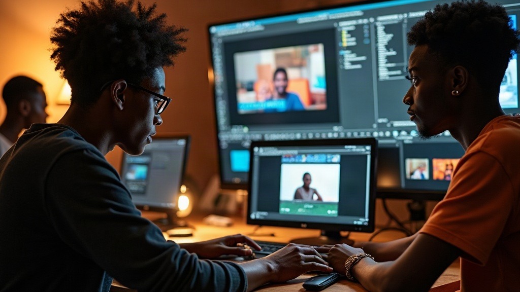 Atelier de création de contenu vidéo à Ouagadougou