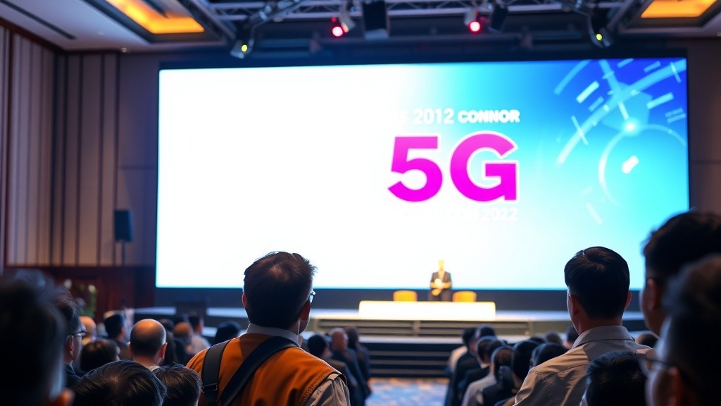 Ministre indien des Communications s'exprimant lors de l'IMC 2026 sur les objectifs 5G