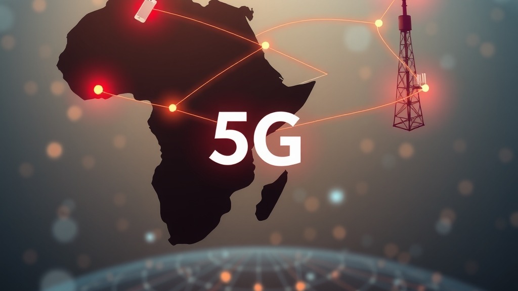 Réseau 5G reliant l'Inde et l'Afrique, symbole de coopération technologique