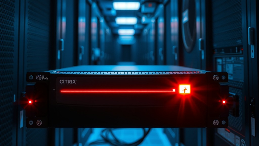 Serveur Citrix NetScaler ADC/Gateway avec voyants d'alerte