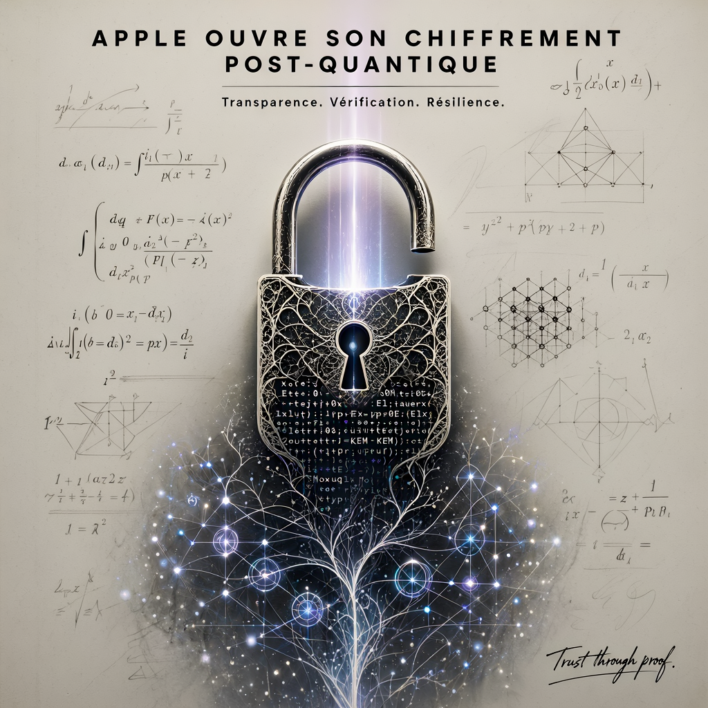 Apple ouvre son chiffrement post‑quantique à l’examen public