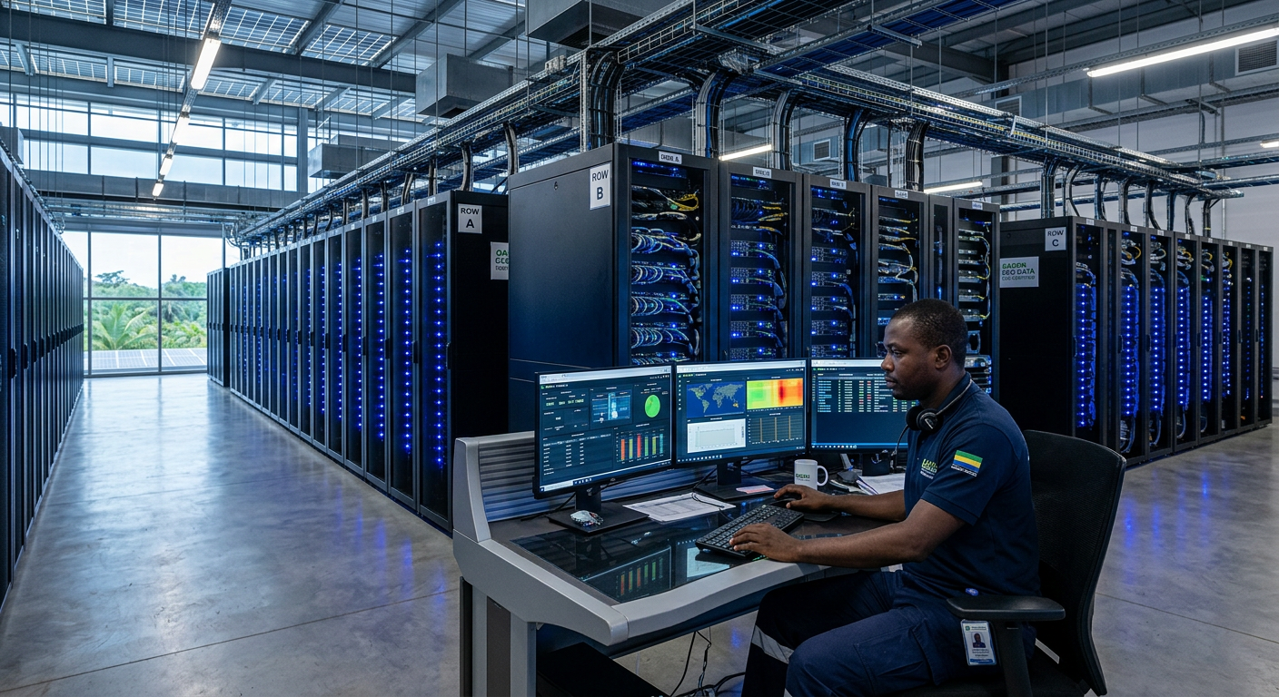 Gabon : un datacenter souverain Tier 3 pour accélérer l'écosystème tech local