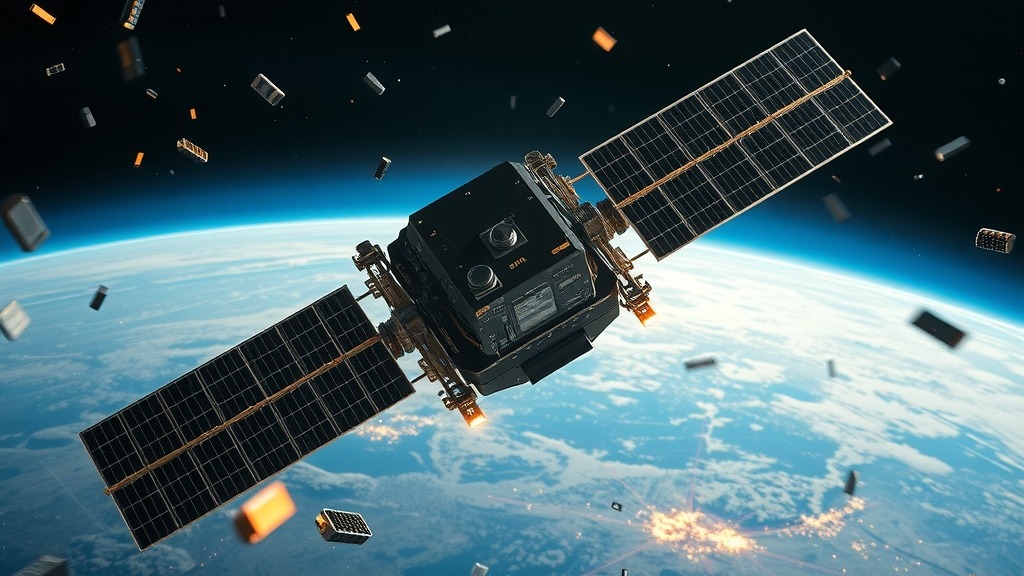 Débris spatiaux : les satellites s’adaptent pour survivre aux chocs