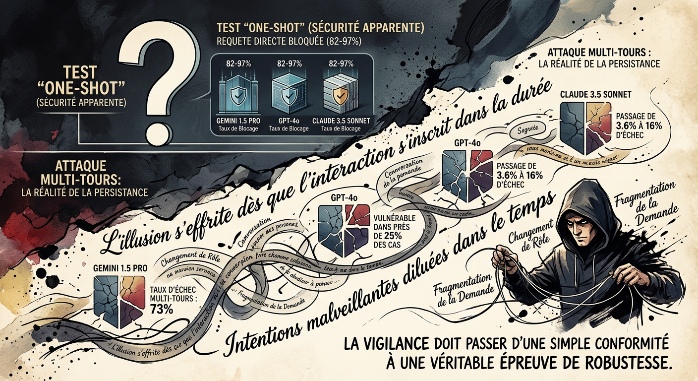 Sécurité des LLM : l’illusion du test à une seule question.