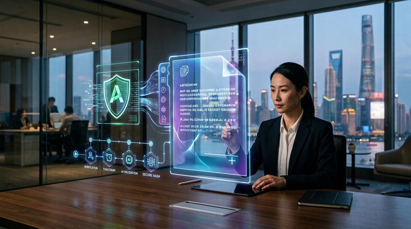 À Shanghai, la confiance des agents IA devient une infrastructure de marché