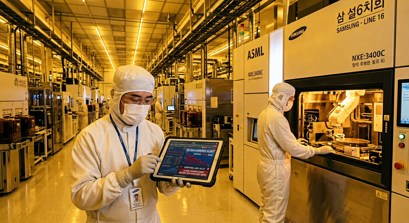 Krach boursier en Asie : Les semi-conducteurs de l'IA plongent, la bulle technologique menace d'éclater