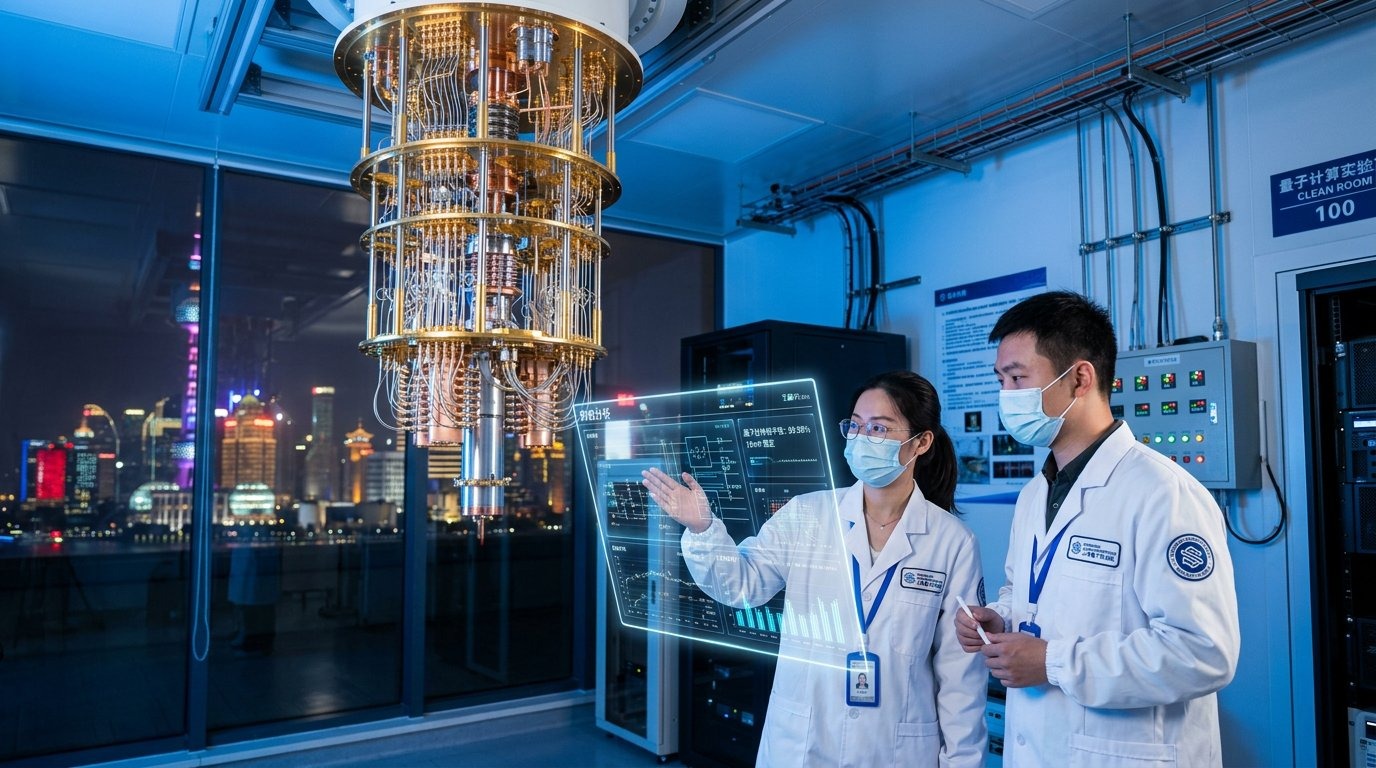 Shanghai dote la Chine d'un nouveau fer de lance quantique
