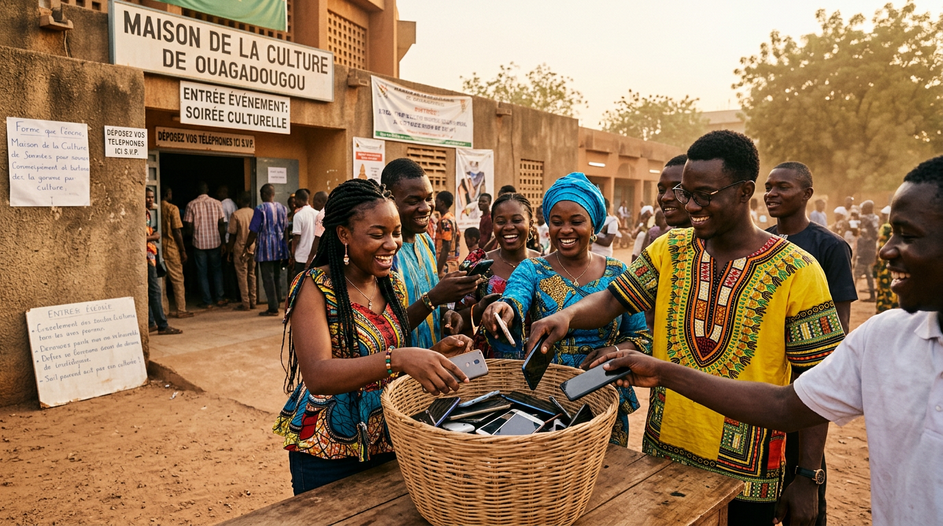 Burkina Faso : 24 h sans écran, le défi d'un numérique responsable