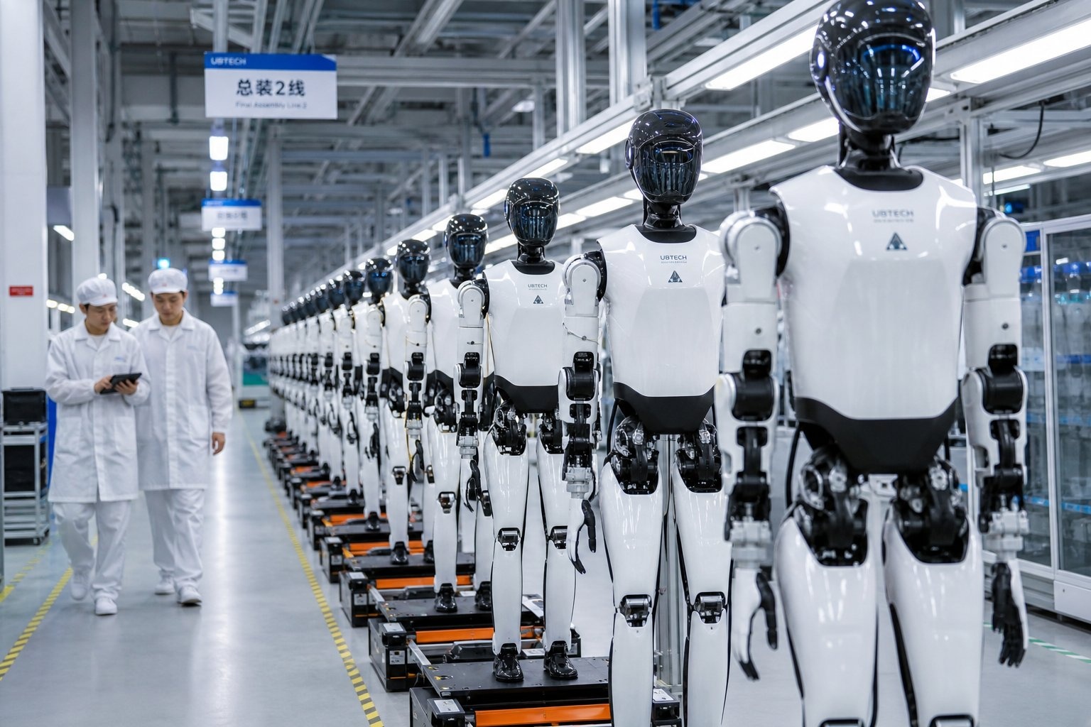 Robots humanoïdes : la Chine règne sur 97 % du marché mondial