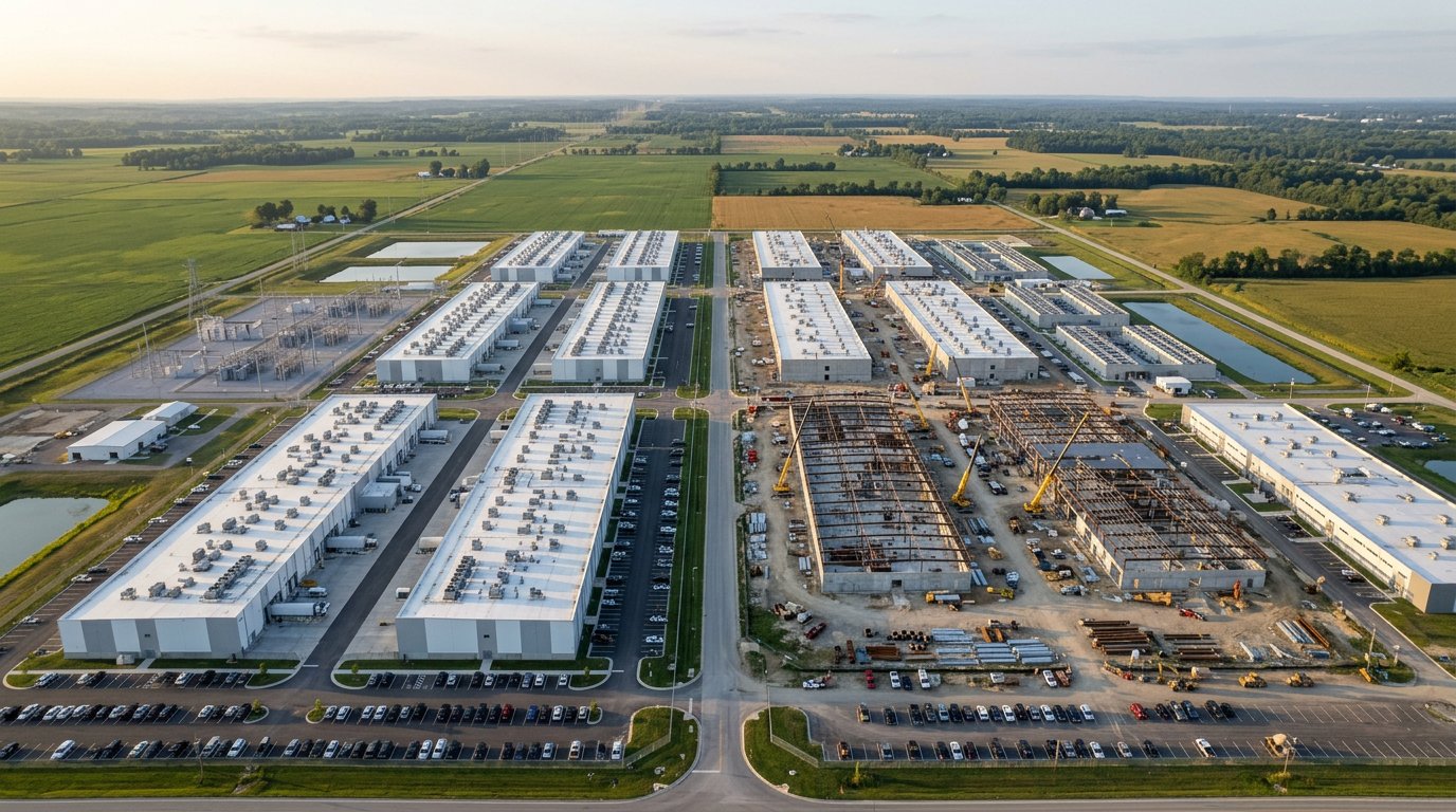 OpenAI signe un bail record pour un data center de 8 GW en Ohio, soutenu par Nvidia