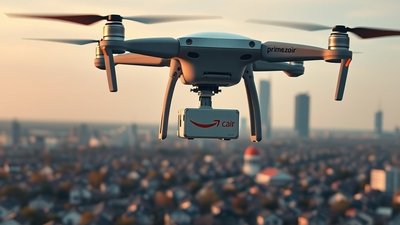 Amazon étend ses livraisons par drone à près de 500 villes américaines d’ici fin 2026
