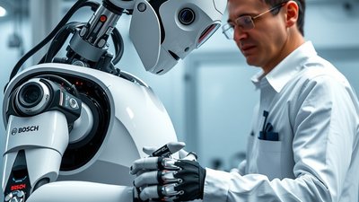 Bosch construit un robot humanoïde en Allemagne, une première industrielle