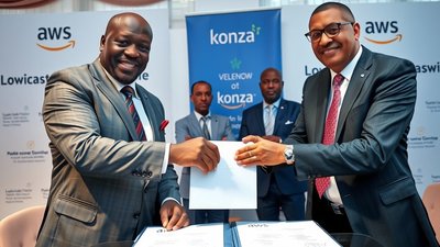 Konza et AWS signent un accord pour doper l'économie numérique du Kenya