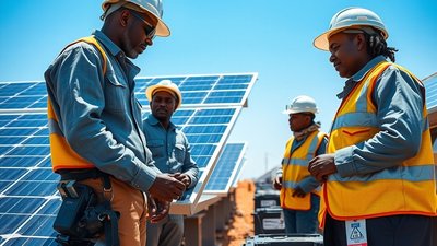 L'Afrique écrit sa révolution énergétique : solaire 24/7 et hydrogène vert en marche