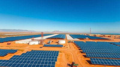 Namibie : l'Afrique s'illumine avec son premier hub hydrogène vert solaire
