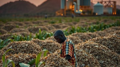 Nigeria : des déchets agricoles à l'électricité ferme, une révolution