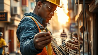 Nigeria : la vitesse du haut débit bondit de 155 % grâce au triplement des connexions